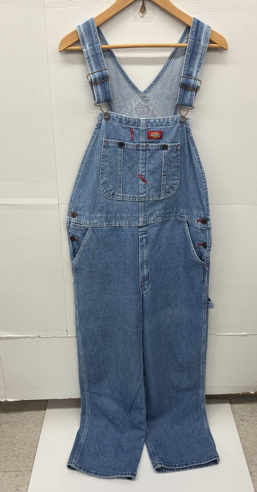 中古 ディッキーズ デニム オーバーオール CAR004 30×30 メキシコ製
