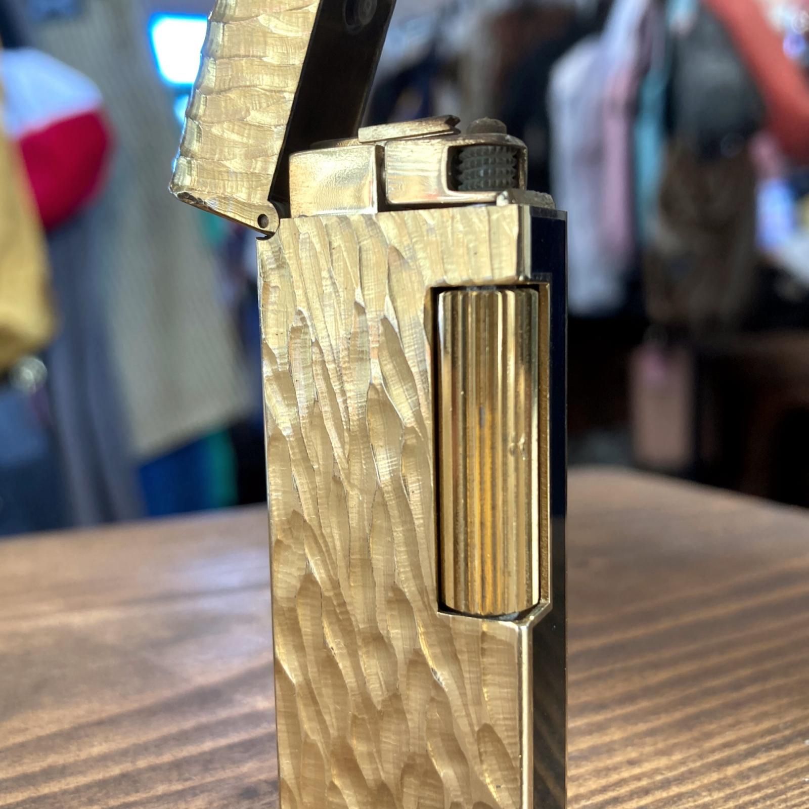 MP404) Dunhill ダンヒル DOME型 ローラー式ライター ガスライター 