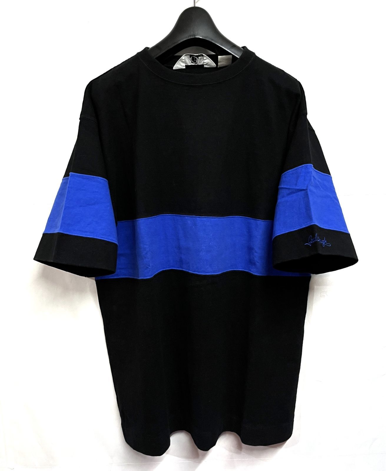 90s 裏原ヴィンテージ GOODENOUGH|グッドイナフ CUT OUT BORDER TEE カットアウト ボーダー Tシャツ