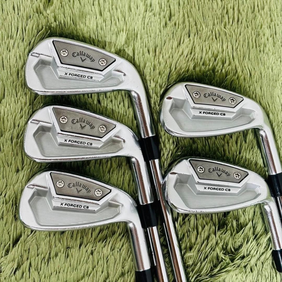 中古 キャロウェイ XフォージドCB アイアン5本セット メンズゴルフ 初心者 大人気 Callaway X FORGED N S PRO 950GH neo ネオ スチールシャフト 右利き 男性 flex S - メルカリ