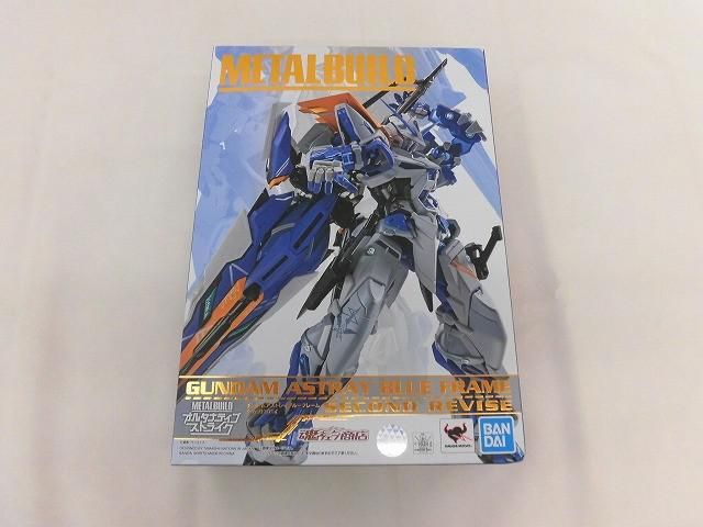 フィギュア METAL BUILD 機動戦士ガンダムSEED ガンダムアストレイブルーフレーム セカンドリバイ 【中古品】