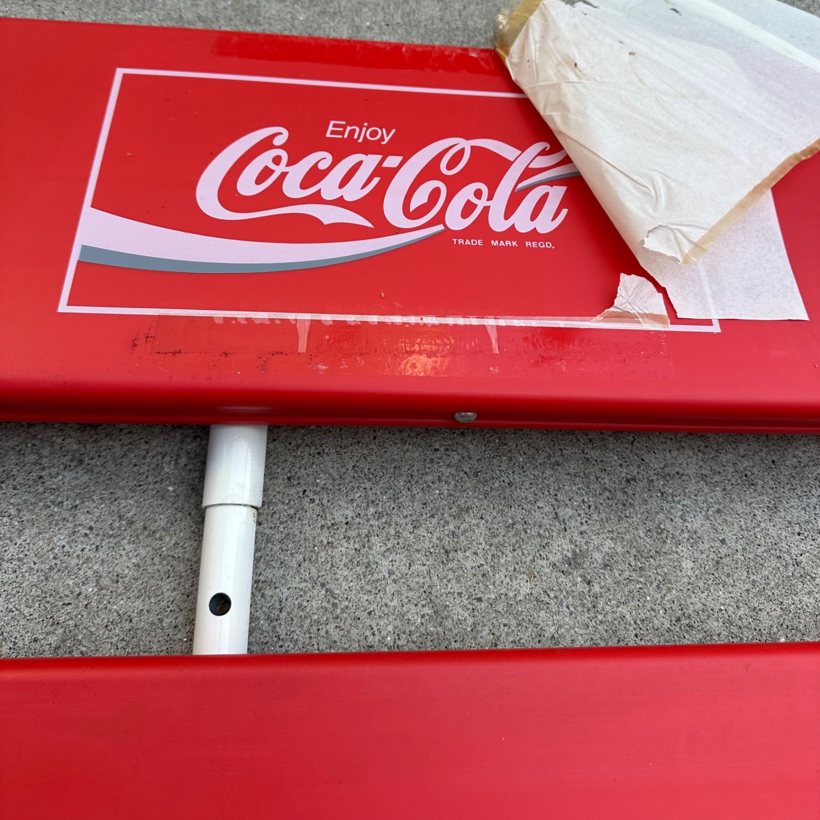 超レア品 ☆未使用☆ コカ・コーラ Coca-Cola ベンチ 長椅子