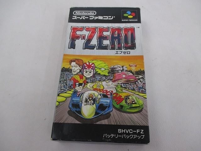 中古品 ゲーム スーパーファミコン ソフト F-ZERO エフゼロ 箱・取扱