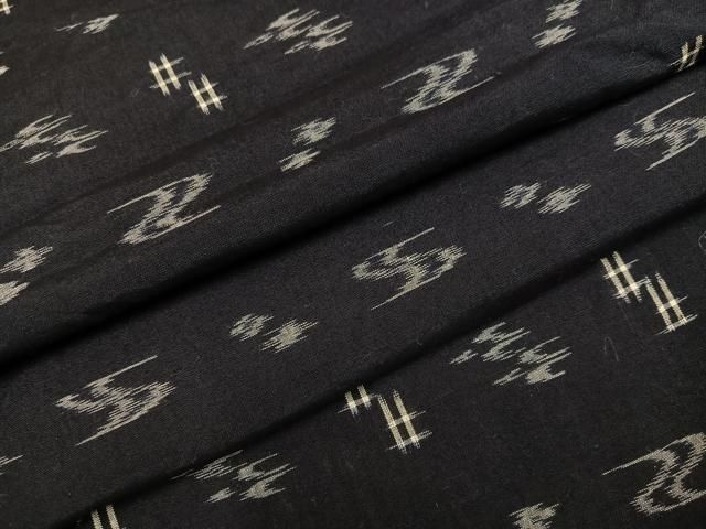 平和屋着物●本場琉球絣　綿琉球　単衣　綿　逸品　AABH5359ph