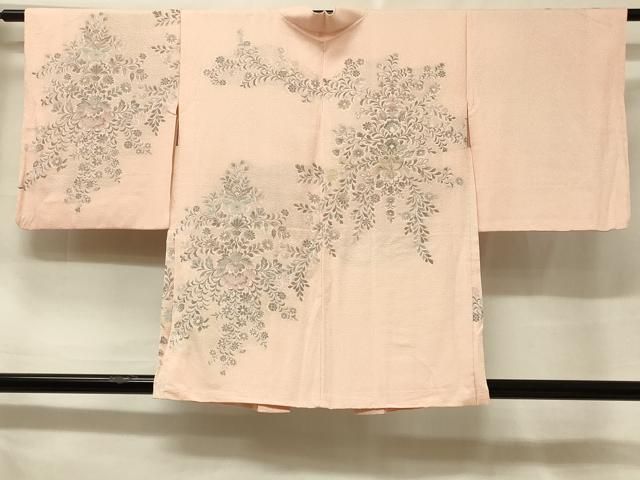 平和屋着物#羽織 寿光織 草花文 金糸 正絹 逸品 CABF1251in