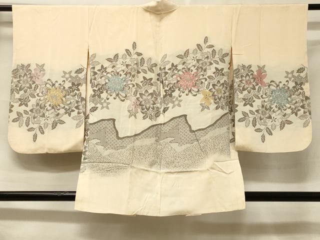 平和屋着物＃羽織　寿光織　乱菊　金糸　正絹　逸品　CABF1252in