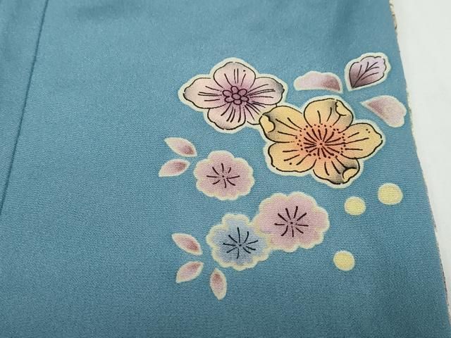 訪問着　辻ヶ花　金彩　絞り　正絹　誰が花　金銀糸　刺繍 平和屋着物○訪問着 絞り 辻が花 金銀彩 金通し地 正絹 逸品