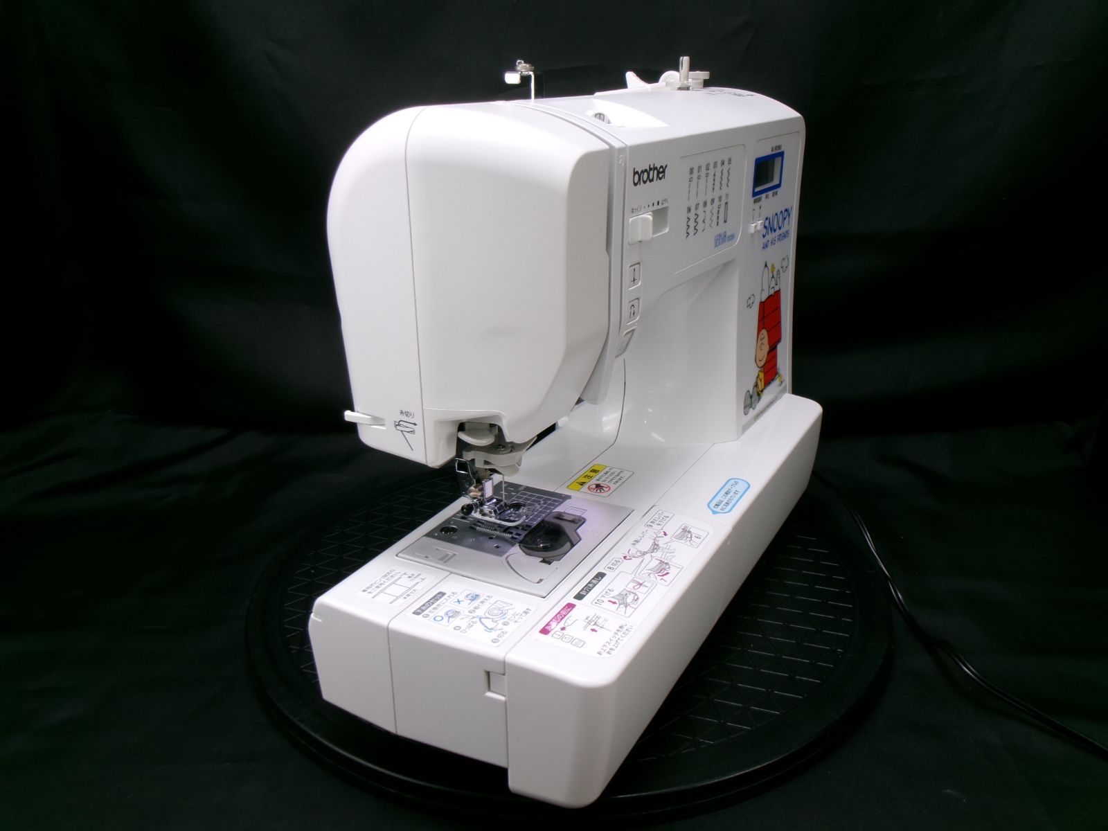 スヌーピ☆ブラザーコンピュータミシン SENSIA100 SN CPV72 ☆美品