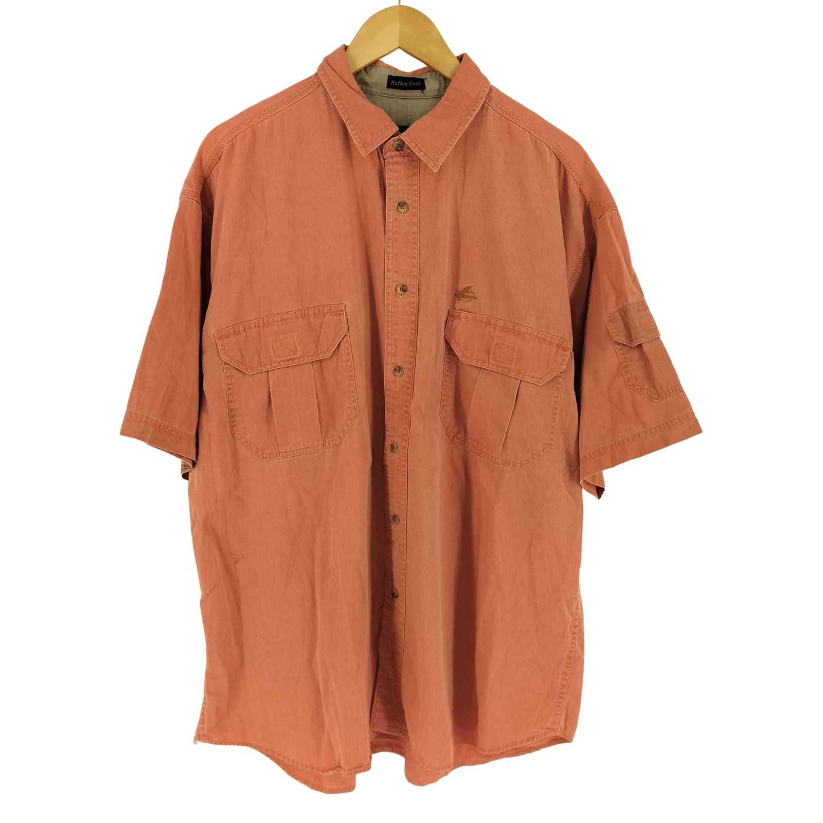 エディーバウアー Eddie Bauer 80s 黒タグ Rufton Twill フィッシング 