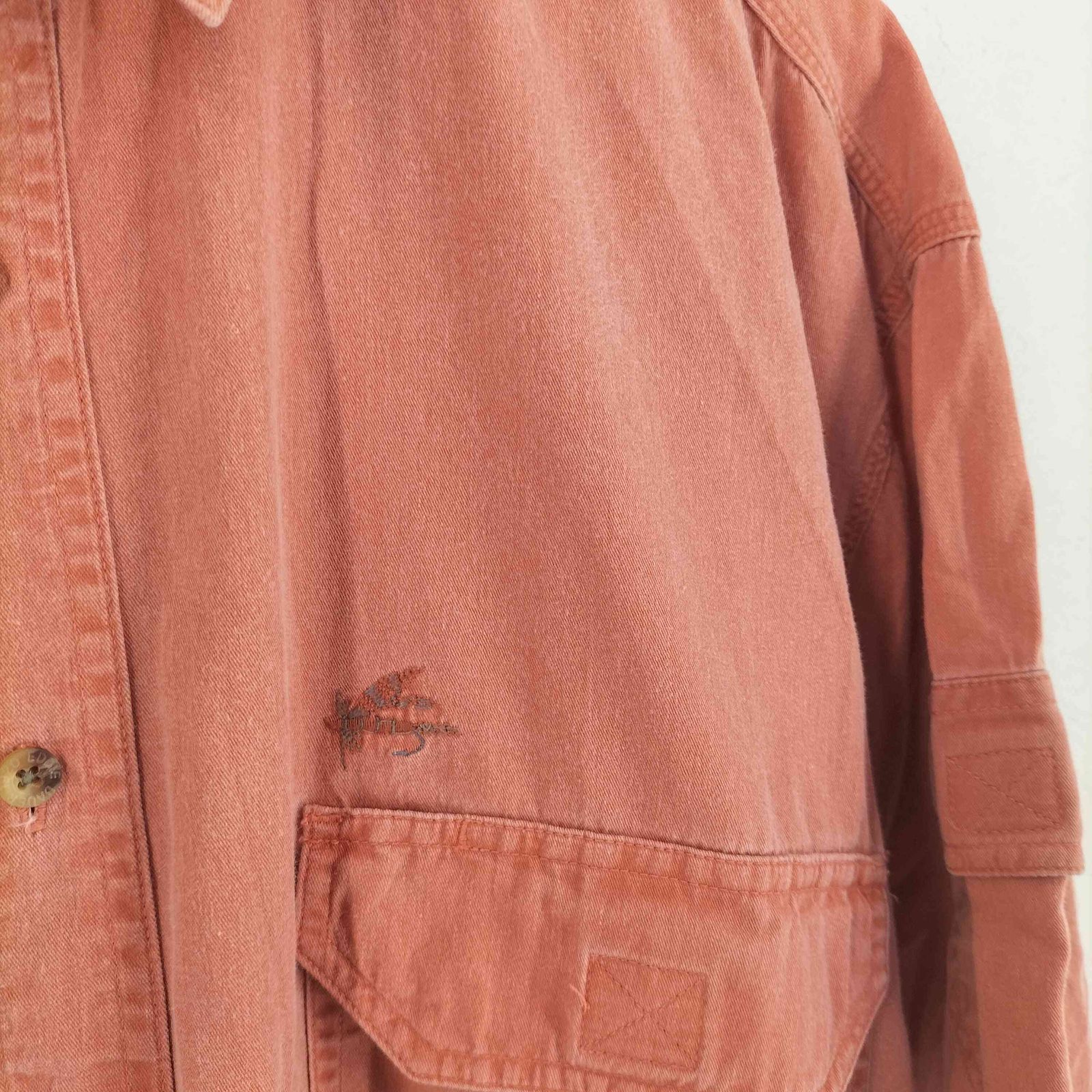 エディーバウアー Eddie Bauer 80s 黒タグ Rufton Twill フィッシング 