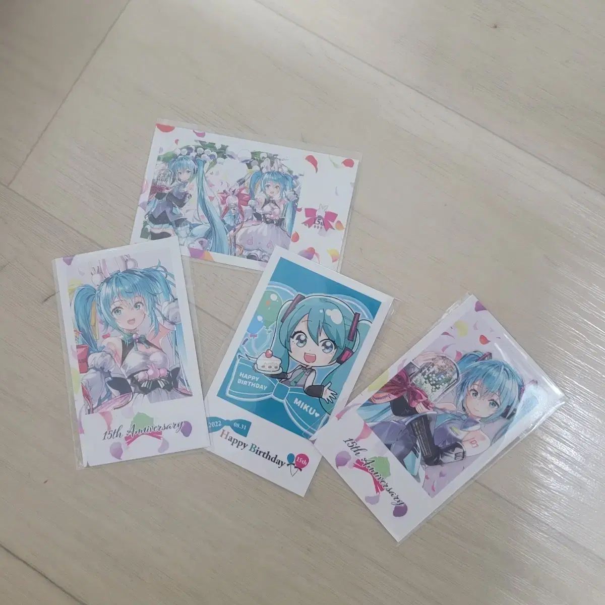 初音ミク 15周年 チェキ ポラロイド トレカ
