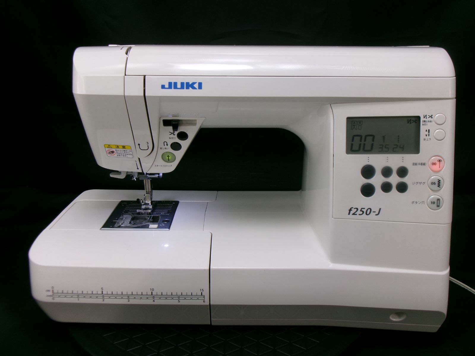 ★ＢＯＸ送り★自動糸切り★ジューキコンピュータミシン　f-250J ★美品★