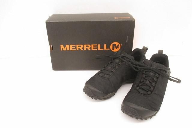 良品 メレル MERRELL CHAM 8 STORM ゴアテックス 25.5cm ブラック 黒 メンズ