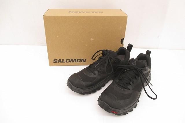 良品 サロモン SALOMON XA COLLIDER 2 GORE-TEX ゴアテックス スニーカー 25.5cm ブラック 黒 メンズ