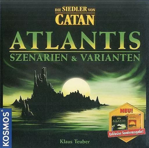 【中古】ボードゲーム カタンの開拓者たち アトランティス ドイツ語版 (Die Siedler von Catan： Atlantis - Szenarien ＆Varianten)