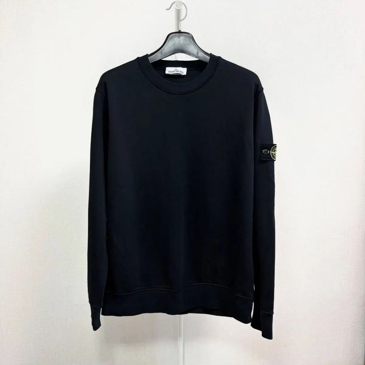 2XL/正規品 STONE ISLAND ストーンアイランド スウェット ブラック