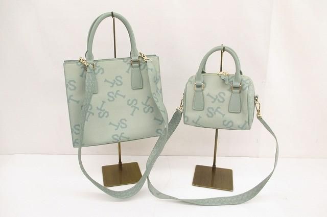 サマンサタバサ Samantha Thavasa ST ヌーベルオレール トートバッグ ボストンショルダーバッグ 2way 2点 レディース 中古