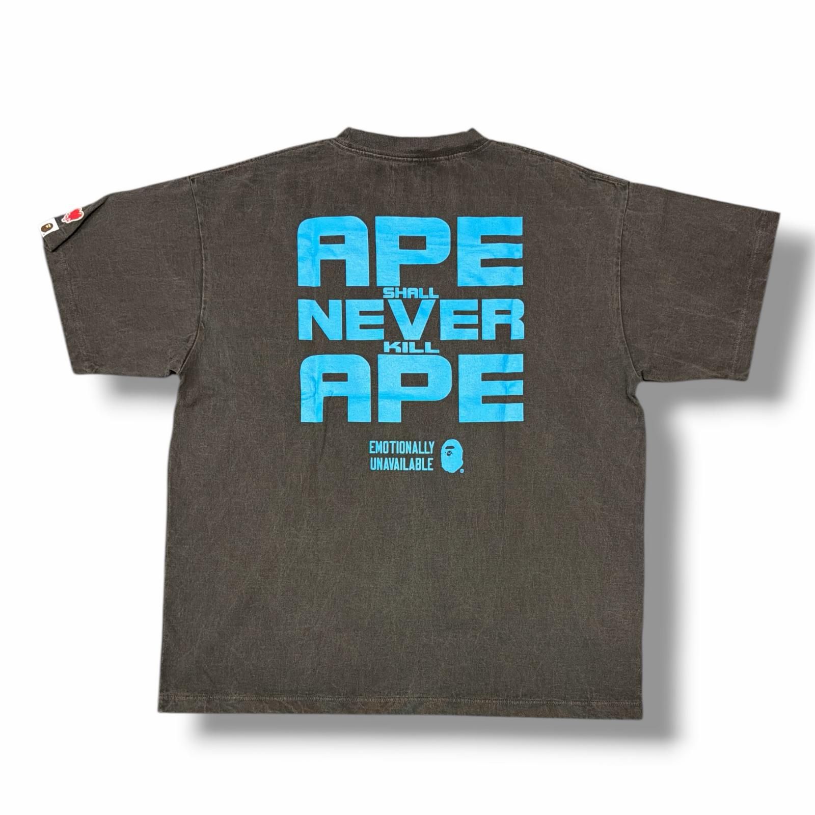 参考上代30800円 未使用 A BATHING APE × EMOTIONALLY UNAVAILABLE 