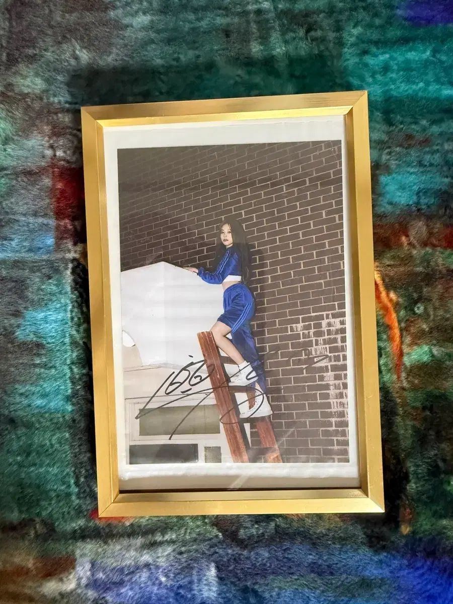 プロミスナイン(fromis_9) ペク・ジホン(BAEK JIHEON) サイン写真