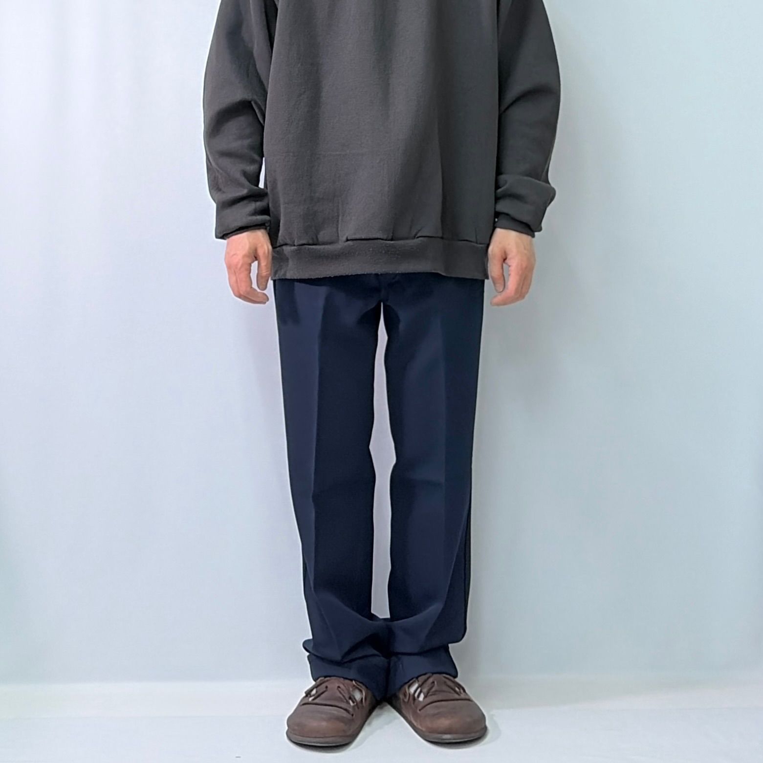 デッドストック 80s LEVIS リーバイス 517 スタプレ パンツ 紺 W34