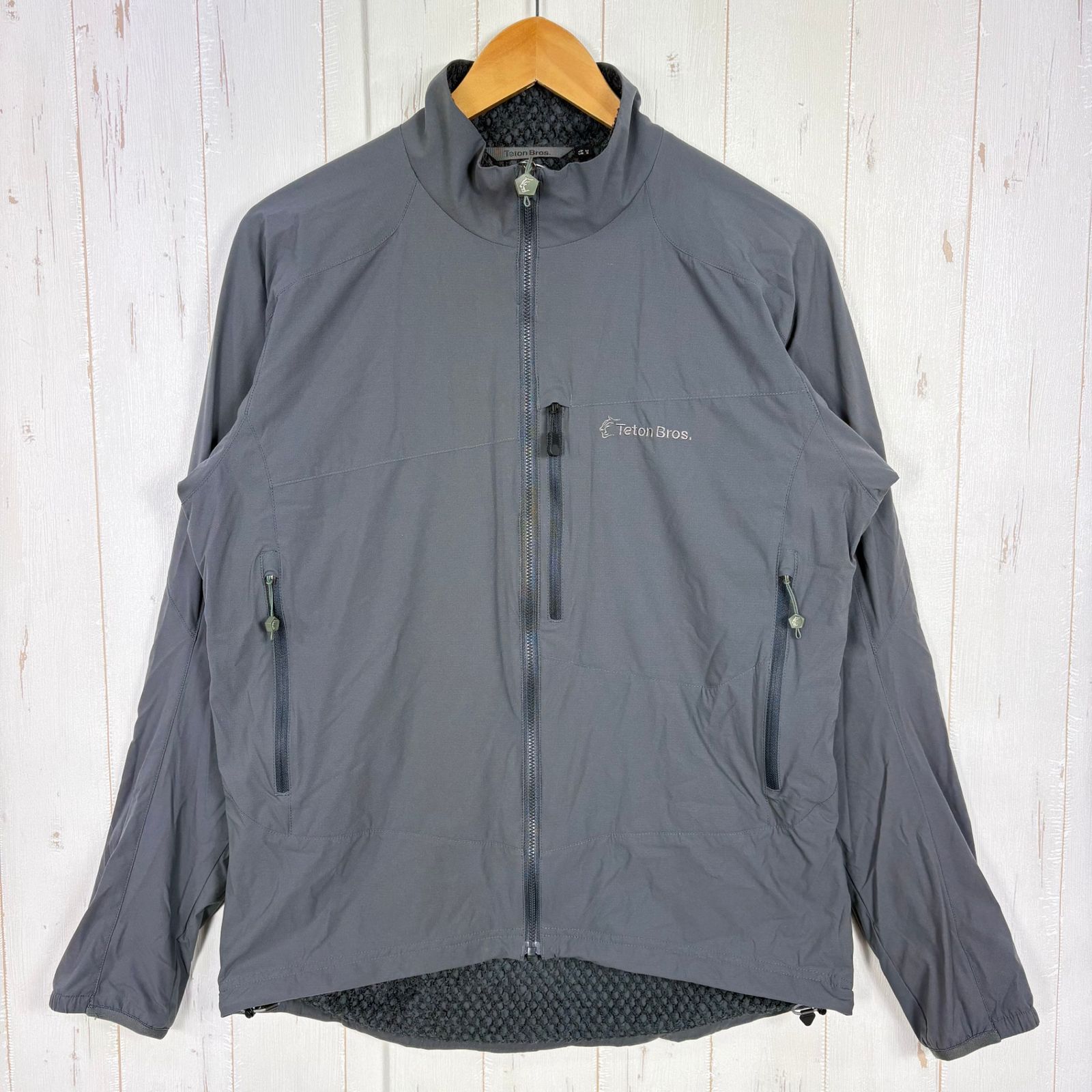 ?️Men's M グレー系 Teton Bros ( ティートンブロス ) サブ ジャケット Sub Jacket Gunmetal ナイロン ウェア トップス アウター ジャケット 化繊インサレーション Teijin Octa ( 帝人