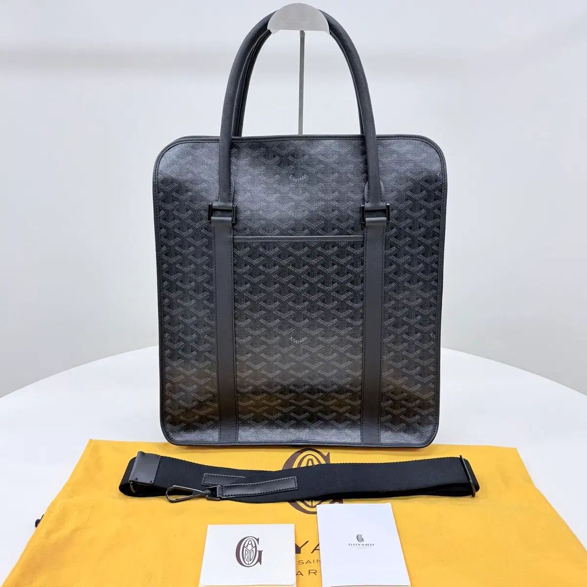 S+級/OS ゴヤール ブールグーニュ LIMITED EDITION 限定トートバッグ ブラック