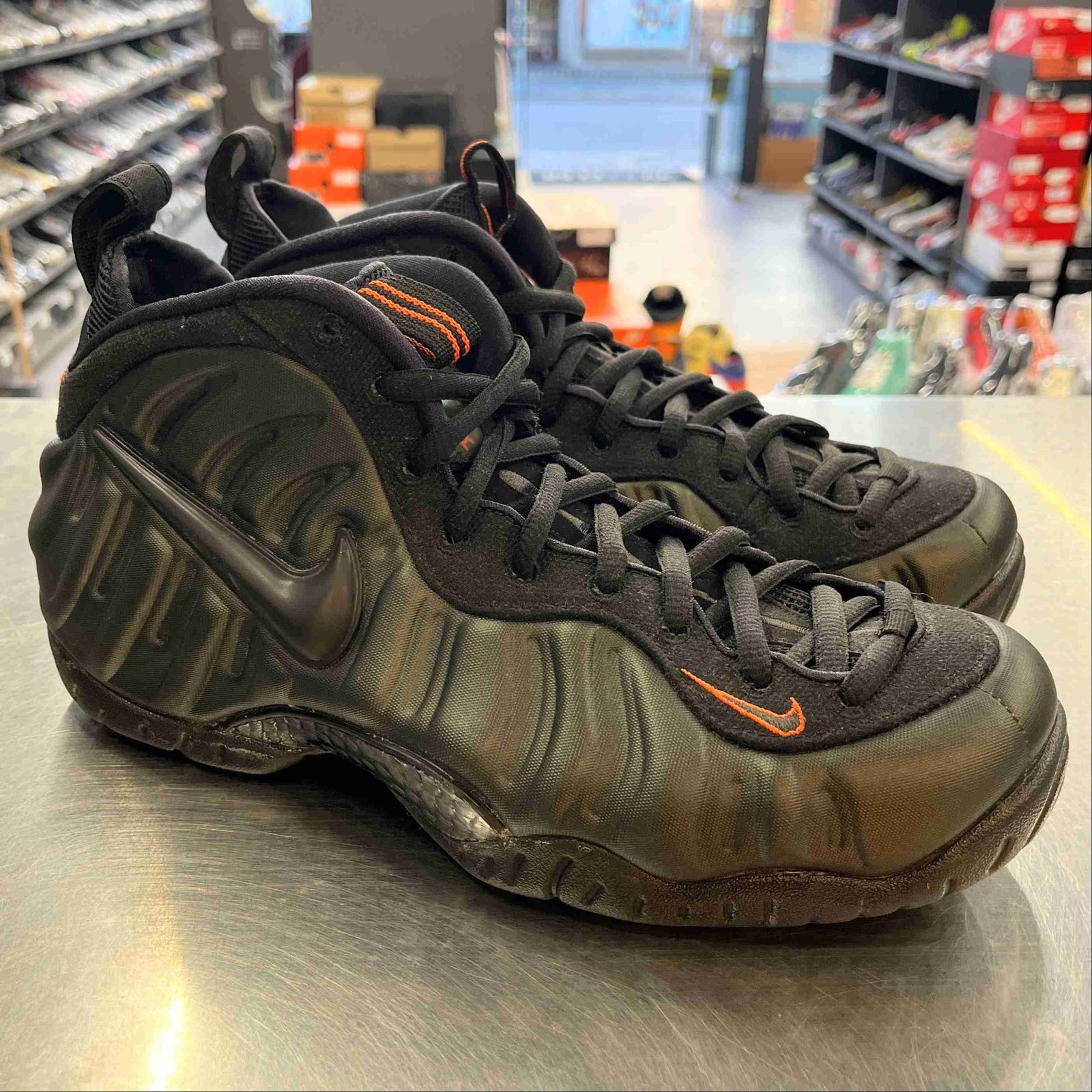【US9】 NIKE AIR FOAMPOSITE PRO 624041-304 【中古】 箱有