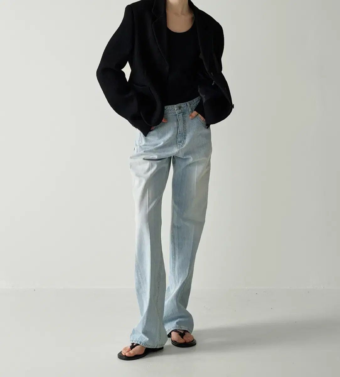 FACADE PATTERN クラシックデニム ライトIndigo