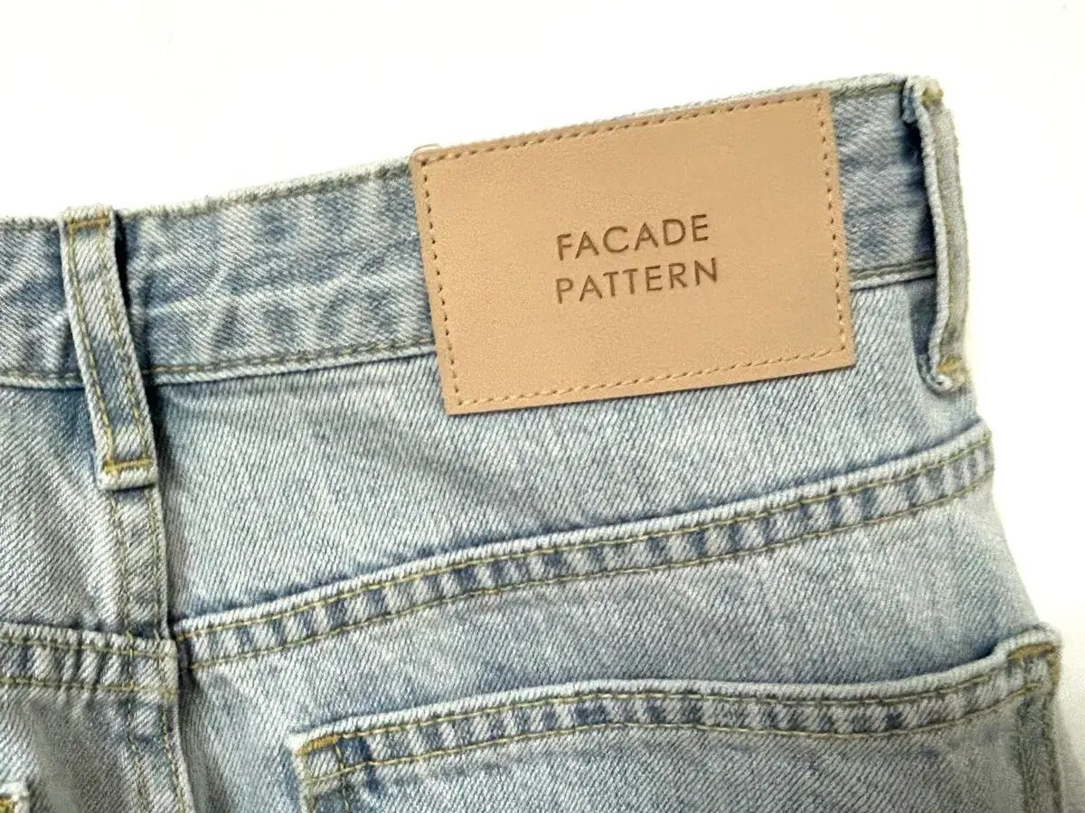 FACADE PATTERN クラシックデニム ライトIndigo