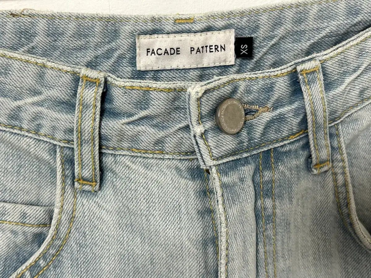 FACADE PATTERN クラシックデニム ライトIndigo