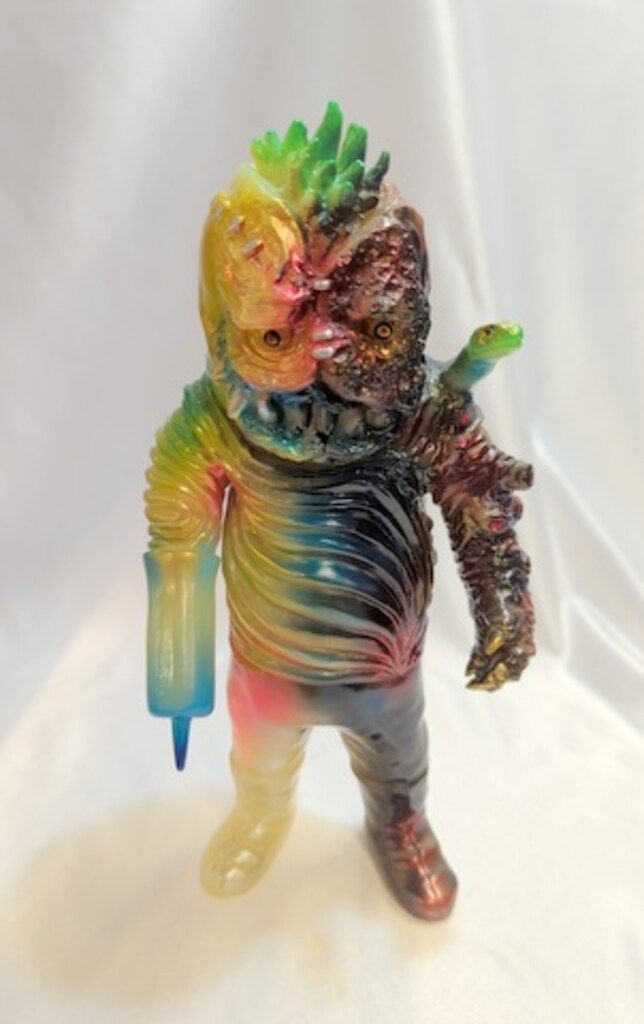 ヤモマーク ヤモマークの大怪獣シリーズ チンピラー BLObPUS CUSTOM OneOff　蓄光成型