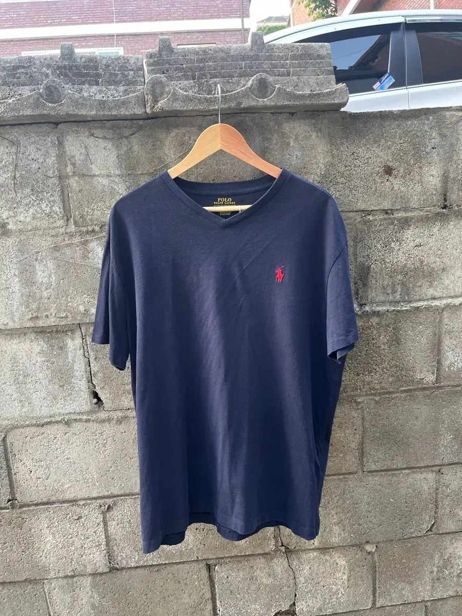 POLO RALPH LAUREN ネイビー 半袖 Tシャツ L