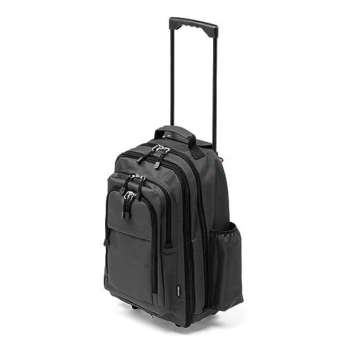 [サンワダイレクト] キャリー リュック 大容量 33?48L マチ拡張 機内持ち込み 13.3型PC対応 ブラック 200-BAGCR006BKpms f766d7c9