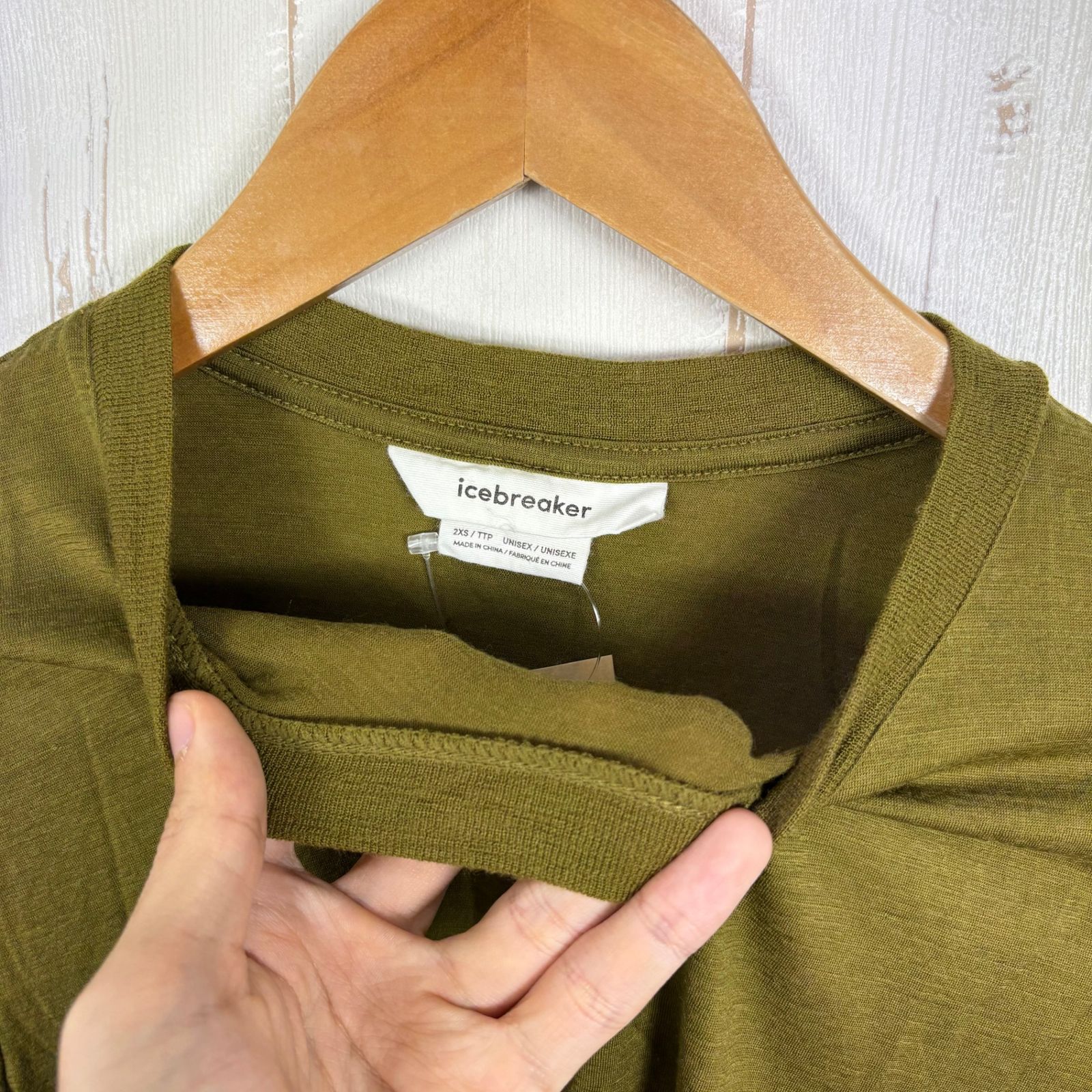 ✉️Unisex XXS グリーン系 Icebreaker ( アイスブレーカー ) メリノ 