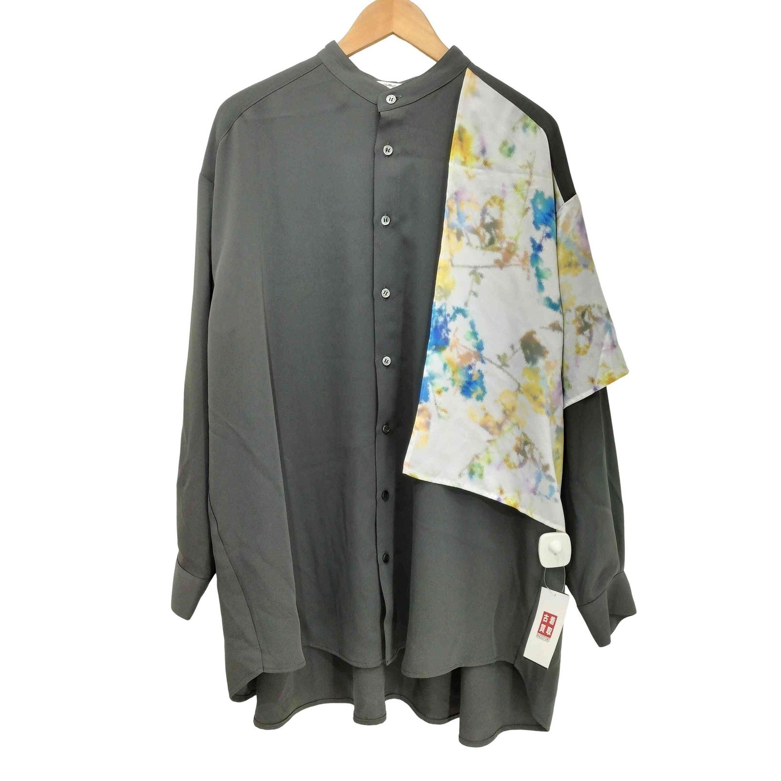 ジュンオカモト JUN OKAMOTO レイヤードデザイン L/S シャツ 