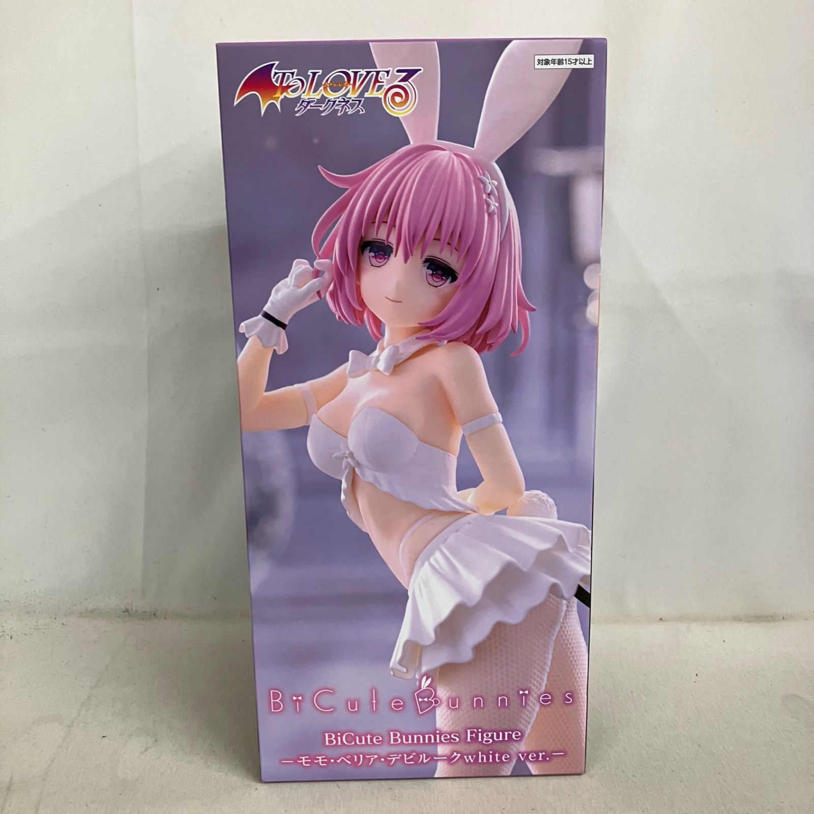 【未開封品】　ToLOVEる　モモ　フィギュア　18点セット 未開封 ToLOVEる ダークネス BiCute Bunnies Figure モモ white