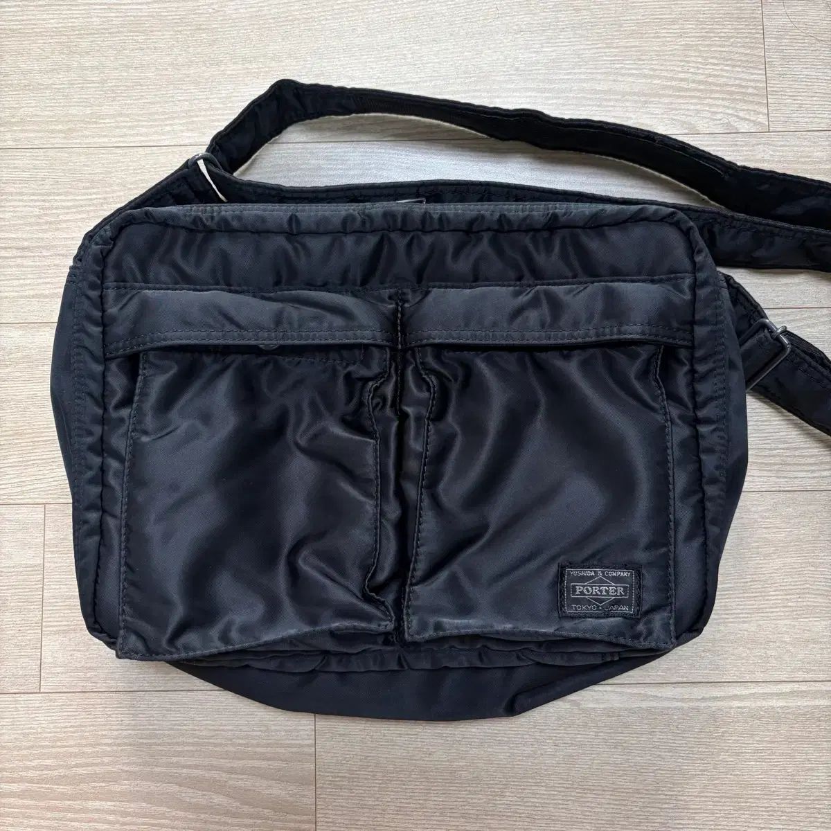 Porter タンカー ショルダーバッグ ブラック large L