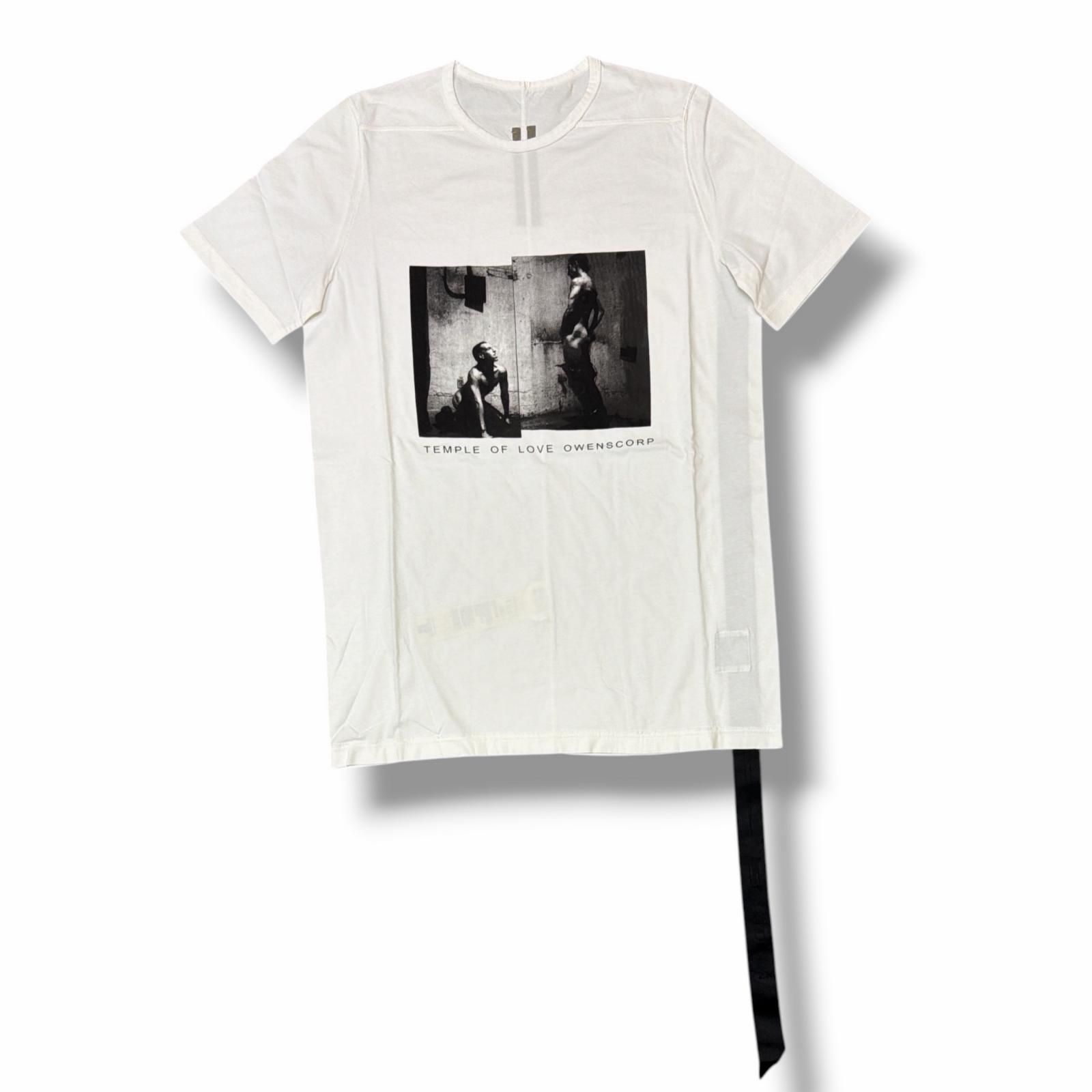 参考上代49500円 未使用 DRKSHDW 26SS LEVEL T レベルTシャツ カットソー 半袖 ダークシャドウ DU01F4250 ホワイト L （16110M）