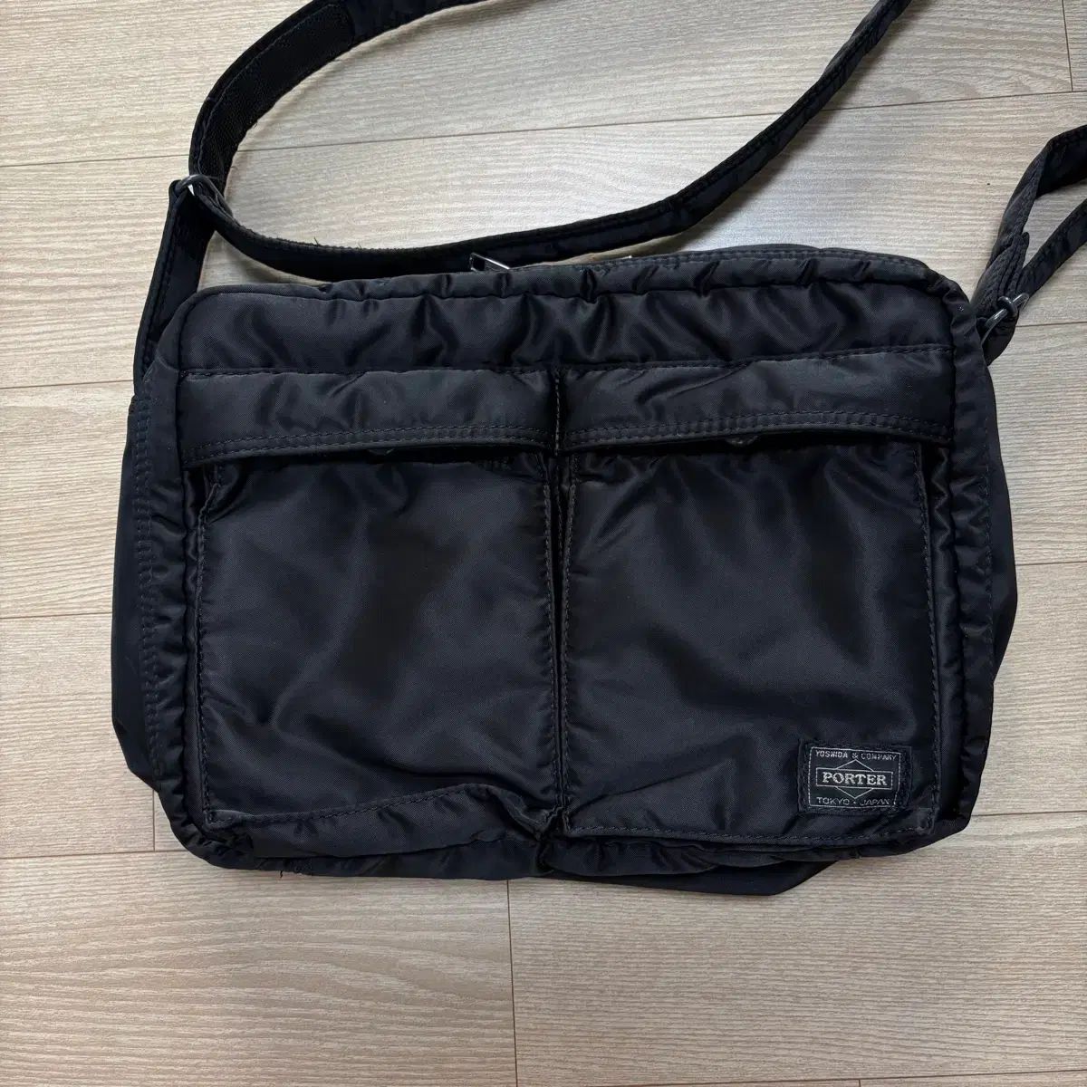 Porter タンカー ショルダーバッグ ブラック large L