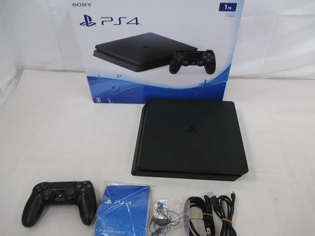 【まとめ売り 中古品】 ゲーム プレイステーション4 PS4本体 CUH-2000B ジェットブラック 動作品 箱・周辺機器付き