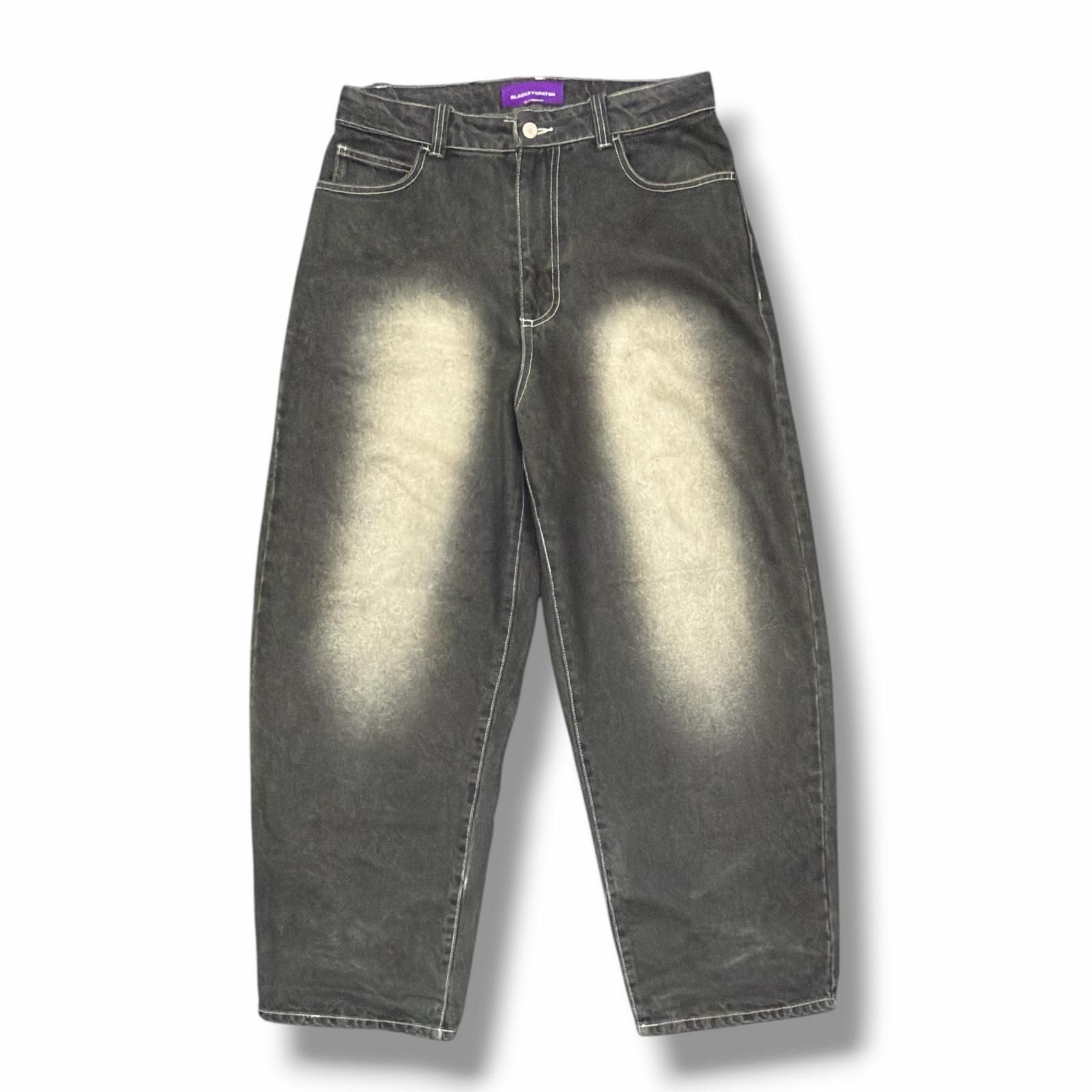 参考上代24200円 BlackEyePatch DRAGONS EXTRA BAGGY JEANS ドラゴン
