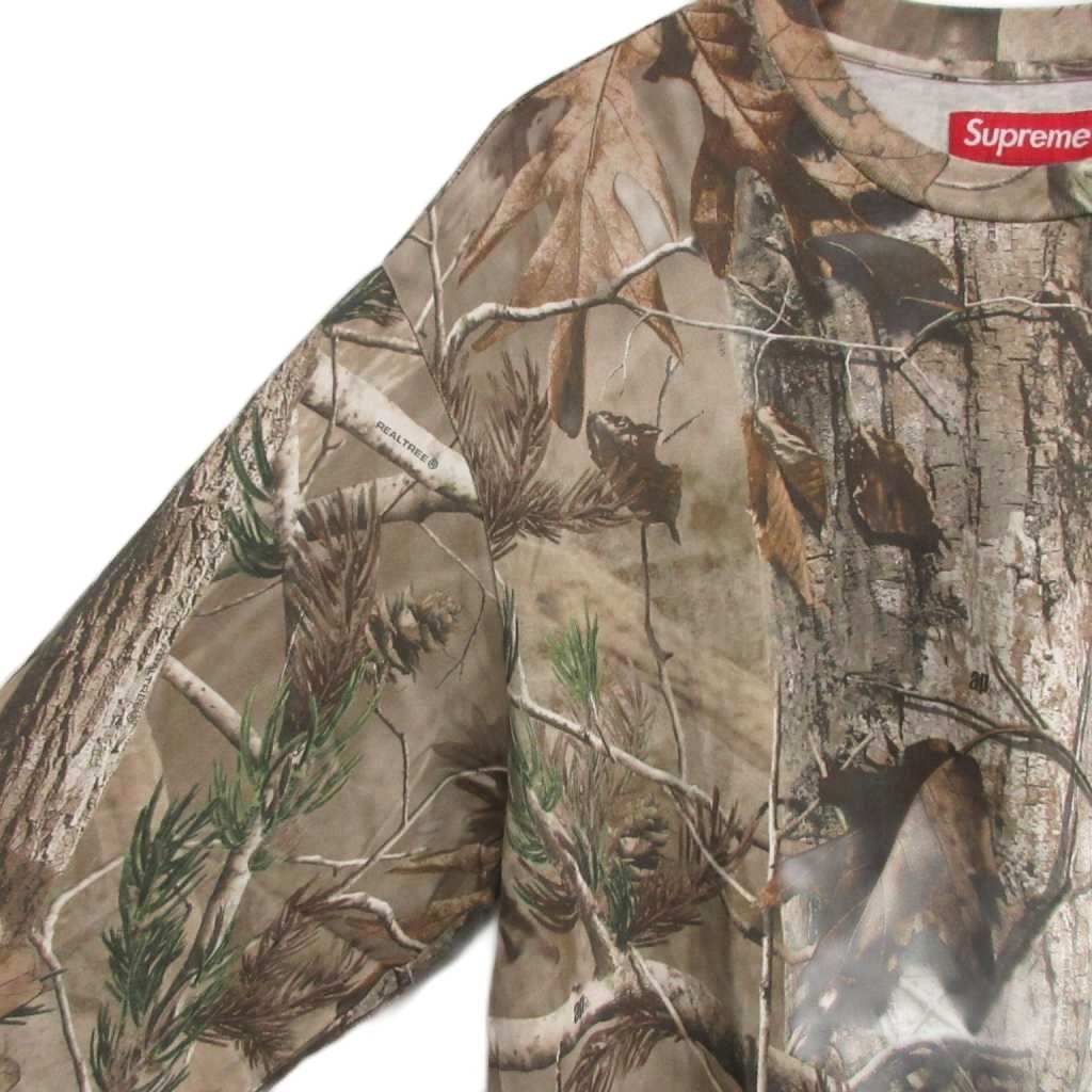シュプリーム SUPREME 美品 25AW Small Box L/S Tee Realtree AP Camo