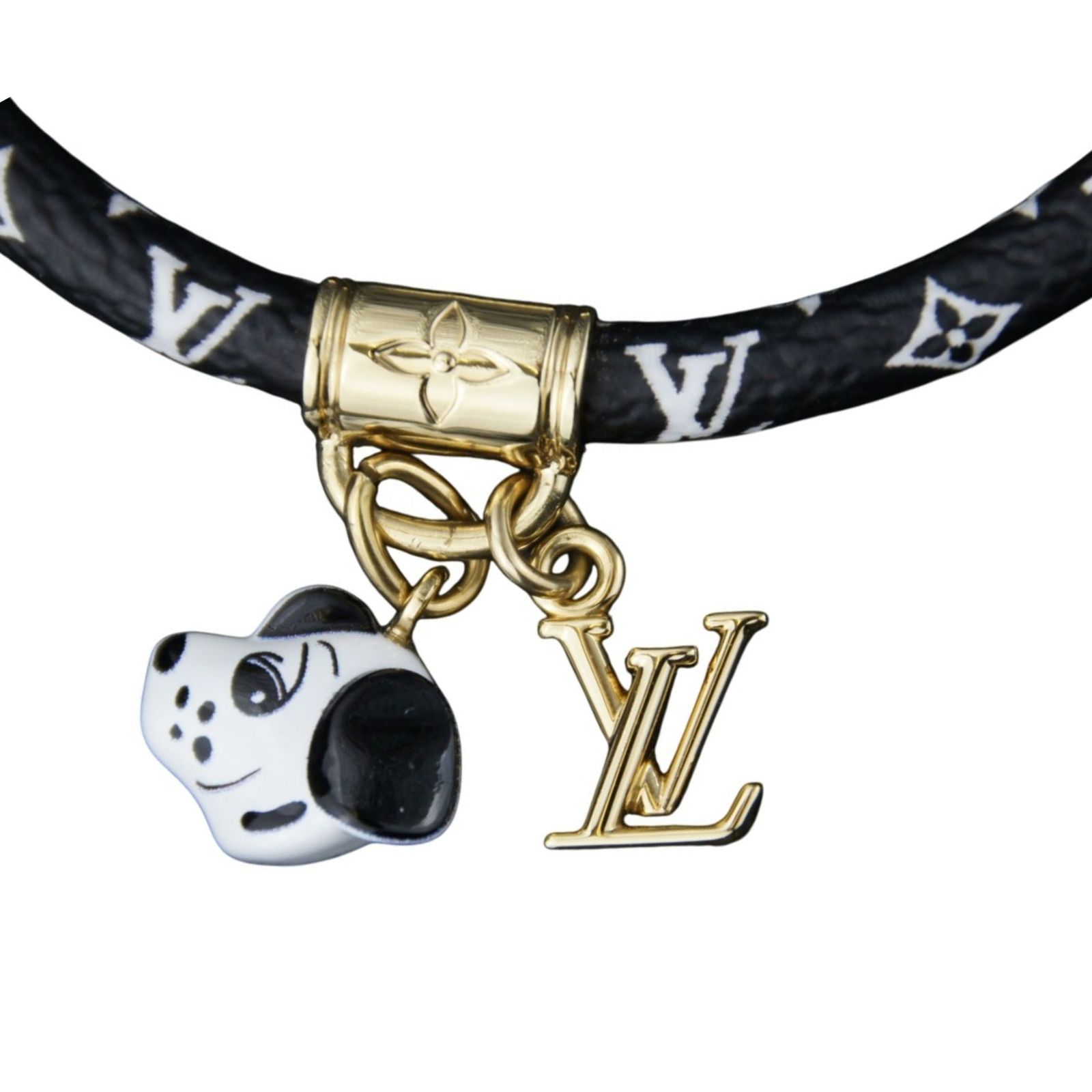 中古】LOUIS VUITTON ルイヴィトン ブレスレット・アニモグラム ドッグ 