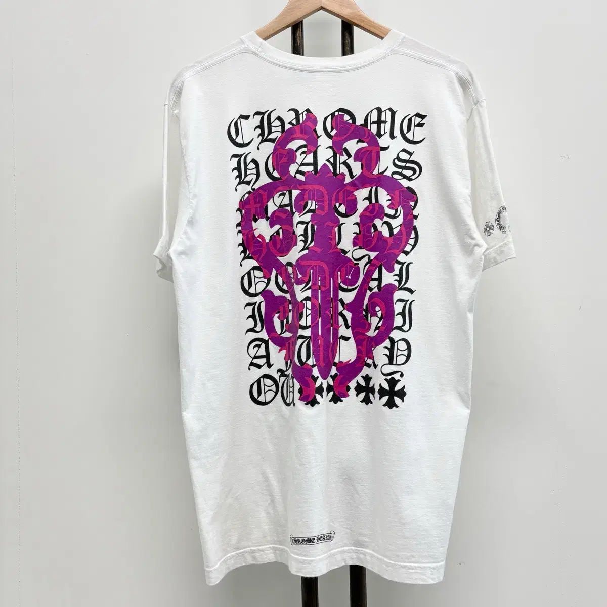 XL CHROME HEARTS クロムハーツ アイチャート 半袖T