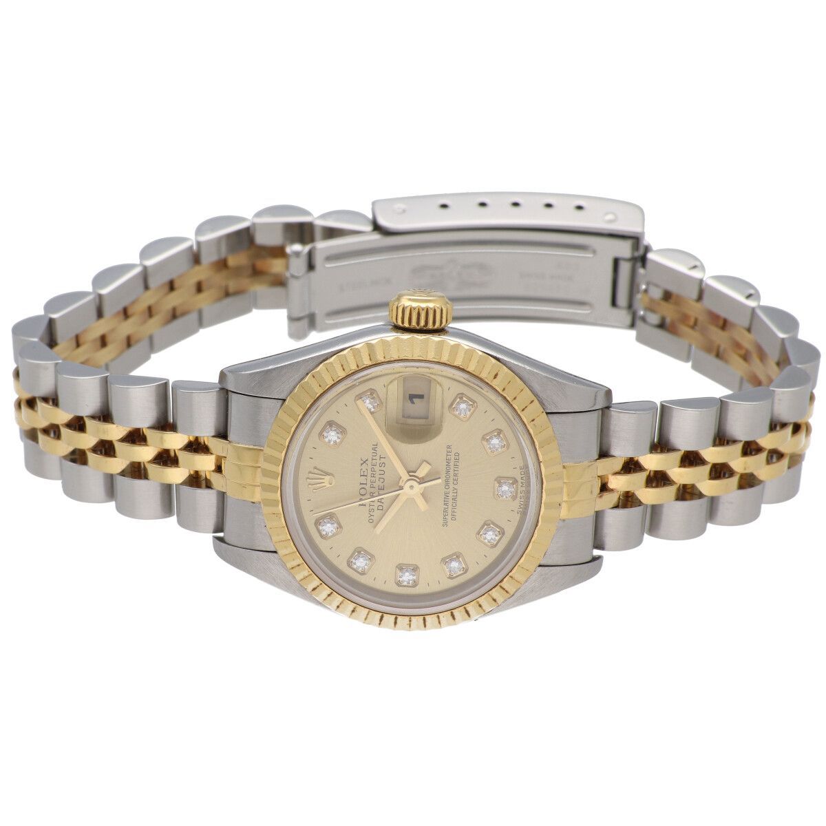 中古】 ROLEX ロレックス デイトジャスト 79173G 26MM コンビ 