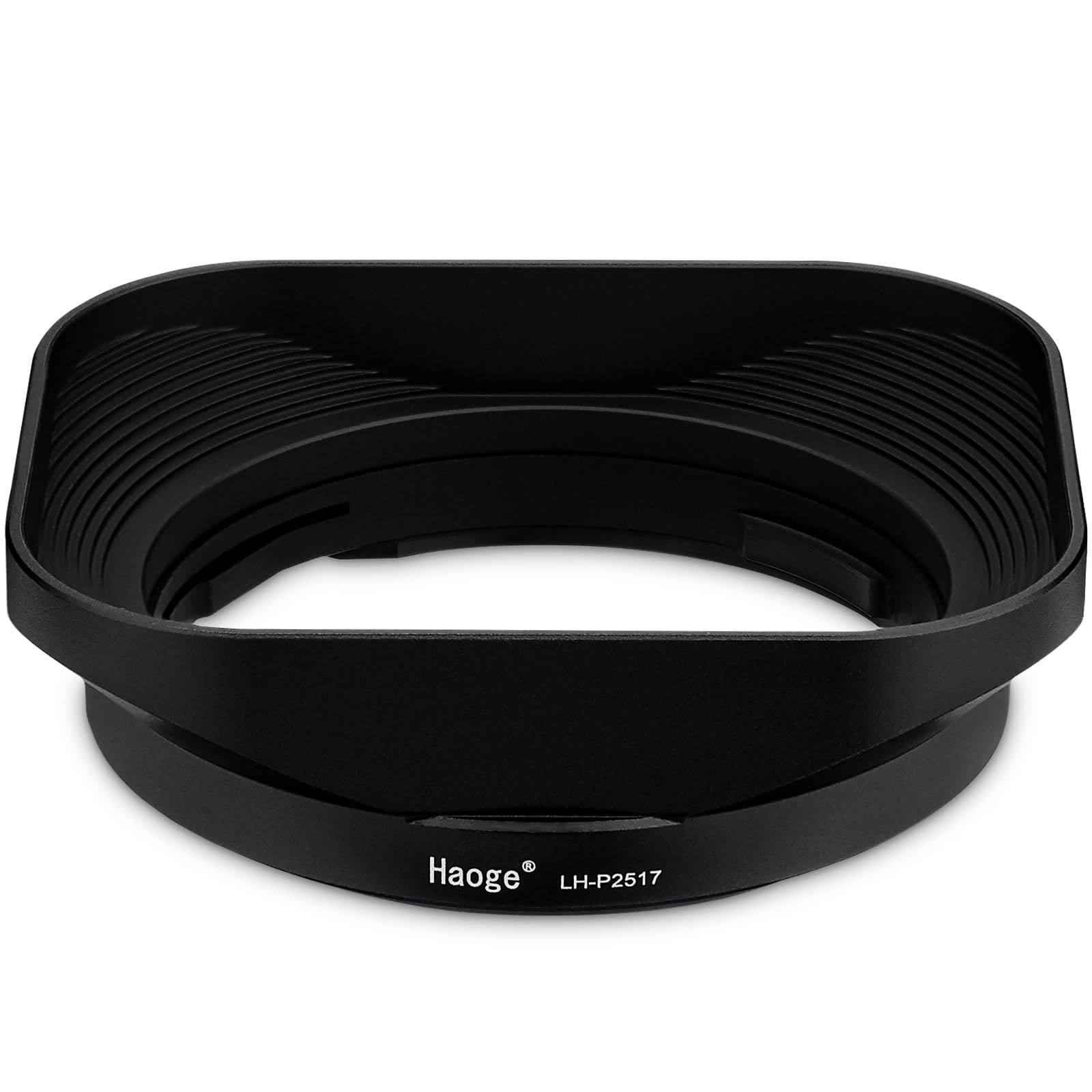 特価商品 Haoge LH-P2517 スクエアメタルレンズフード パナソニック