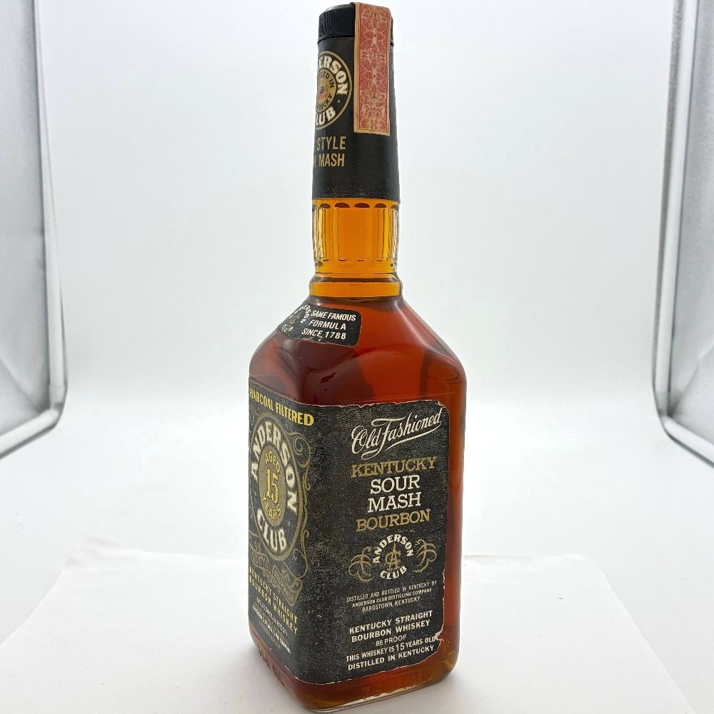 アンダーソンクラブ　１５年　バーボンウイスキー バーボン　750ml 箱付き アンダーソンクラブ15年 バーボン 750ml 43% - メルカリ