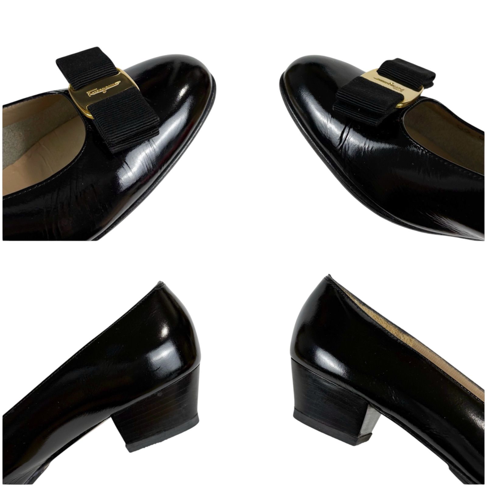 Salvatore Ferragamo サルヴァトーレフェラガモ ヴァラリボン パンプス
