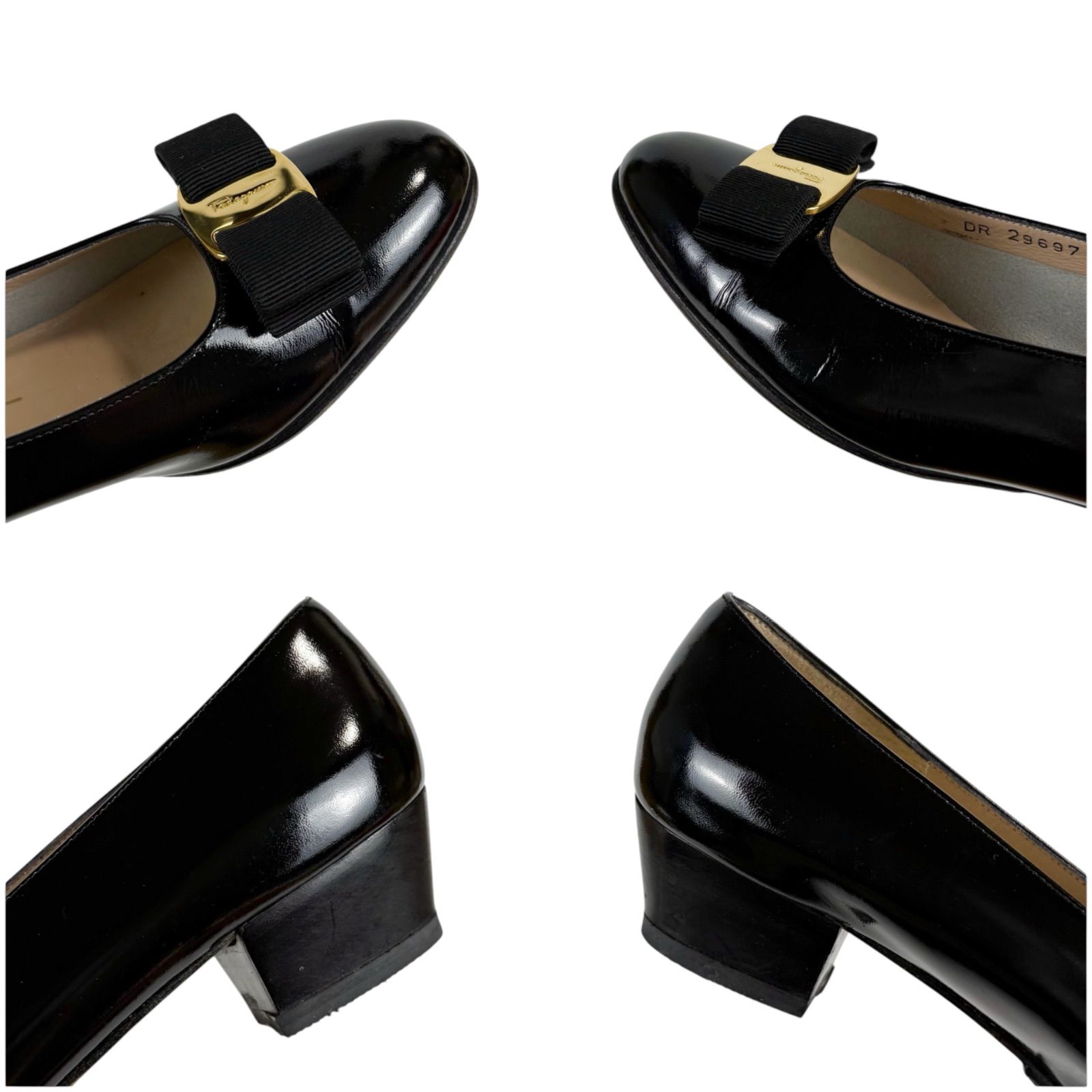 Salvatore Ferragamo サルヴァトーレフェラガモ ヴァラリボン パンプス
