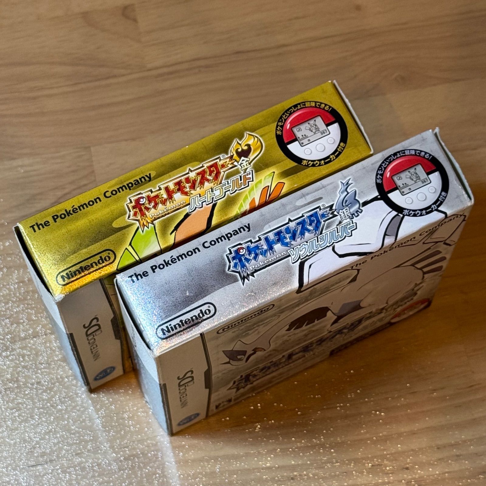 5-165【ソフト美品】DS ポケットモンスター ハートゴールド＆ソウル